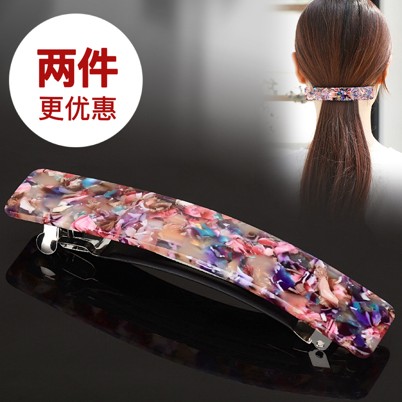 Hairpin for Women to Updo Hair at the Back of the Head, Suitable for Thick Hair, Full Clip Ponytail Hairpin, Korean Style Spring Clip, New Hair Accessory