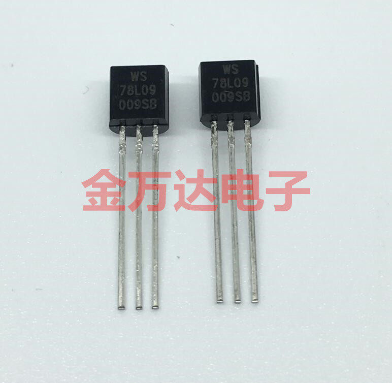 WS78L09 78L09 TO-92 straight plug three-terminal regulator tube WS 9V new inquiry to place an order