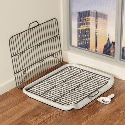 Dog Toilet for Large and Medium-Sized Dogs, Small Size Dogs Special Pee Trays and Potty Trays for Fixed-Point Defecation, Dog Litter Trays for Urination and Defecation, Handy Gadget