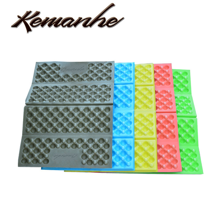 Komanhe outdoor portable folding egg trough moisture-proof foam park small cushion military training games comparable to Mountain Springs