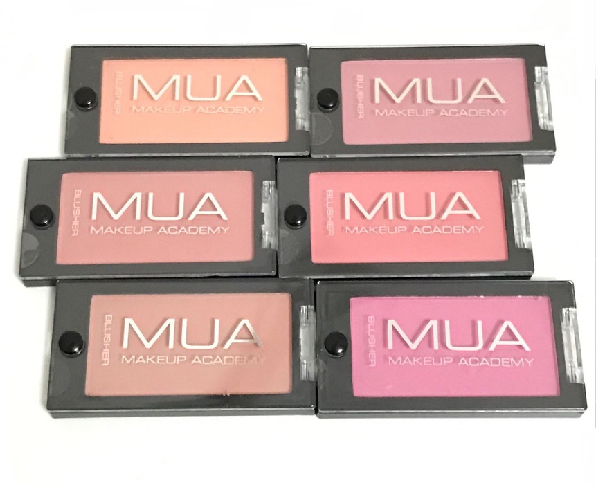 Sản phẩm phấn má đơn sắc MUA của Anh Blush flash mờ giữ ẩm tinh tế kéo dài dễ dàng màu sắc trang điểm món ăn kem - Blush / Cochineal phấn hồng