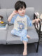 Boys' Pajamas Summer 2025 New Stylish Children's Nezha Short-Sleeve Air-Conditioning Clothing Modal Loungewear