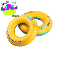 Inflatable swimming ring PVC thickened adult childrens swimming ring ABC learning swimming equipment rescue