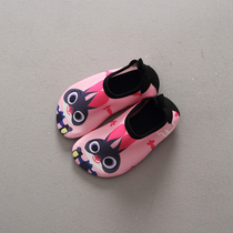  South Korea autumn and winter childrens beach swimming shoes Infant non-slip soft bottom early education home toddler socks baby thickening