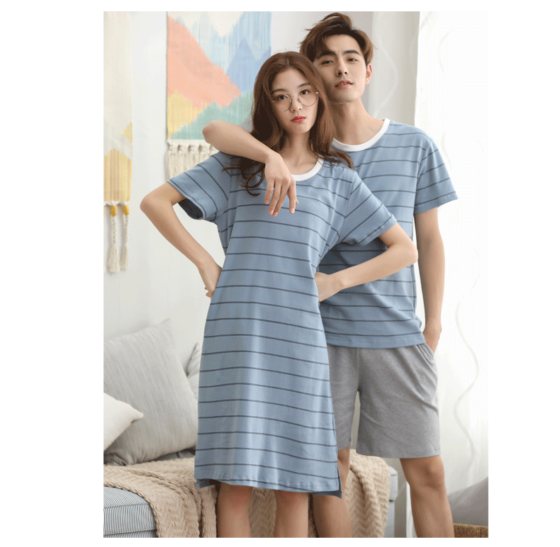 Pyjama mixte en Coton à manche courte - Ref 3003766 Image 22