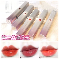 Judydoll cam mới son môi gương nước ánh sáng thối màu cà chua kéo dài giữ ẩm màng son bóng 205 206 - Son bóng / Liquid Rouge 	son bóng 3ce glass gloss review	