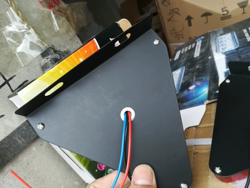 Треугольные блестки для ногтей, индикаторная лампа, тормоз, светодиодные мигающие фары, 24v