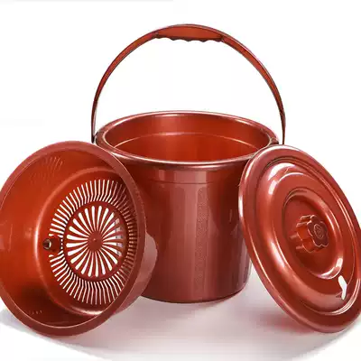 Household tea bucket, plastic bucket, tea residue bucket, tea bucket, waste water bucket, tea table drainage, Kung Fu tea set, small tea bucket