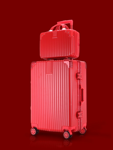 Коробка для невесты, красный чемодан для путешествий