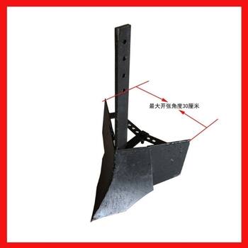 Widened plow trenching knife accessories soil cultivator
