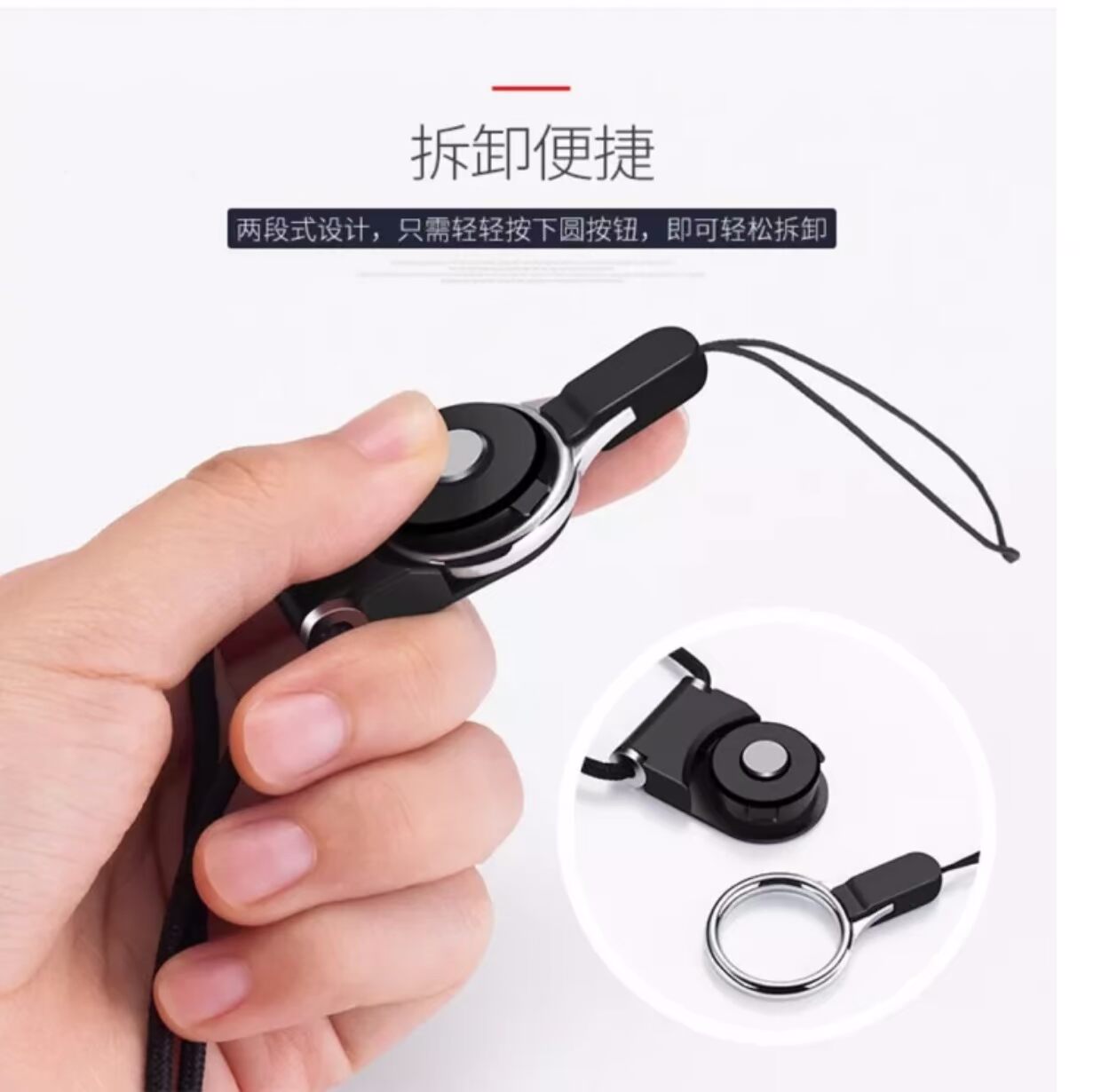 G-case treo cổ túi điện thoại Apple X túi điện thoại di động 8Plus Samsung S8 vỏ da thẳng dây buộc bảo vệ cho nam và nữ túi đeo chéo