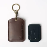 Картхолдер, индукционный защитный чехол, из натуральной кожи, bluetooth