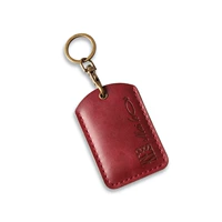 Темно-бордовые карточки, 3×5см