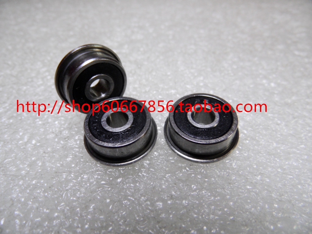 High-quality ball bearings F623RS 3 * 10 * 4mm F623-2RS flange bearing retaining side bearings