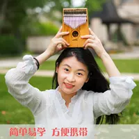 Thumb piano sinh viên mới bắt đầu Kalimba nhập piano 17 giai điệu đôi ngón tay đàn piano nhỏ nhạc cụ cầm tay - Nhạc cụ phương Tây mua đàn nguyệt