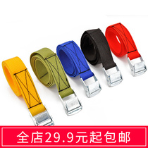 Press buckle baling strap Goods with zinc buckle 25mm clamping plate Goods pull corders with self-driving strapping with rope bolted strap