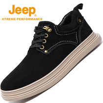 jeep mens shoes 2019 new winter low-top overwear shoes mens casual shoes British board shoes wild shoes tide