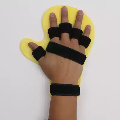 Rehabilitation training fixed gloves Adult Adult children finger fixed curved fingerboard orthopedic brace hemiplegia