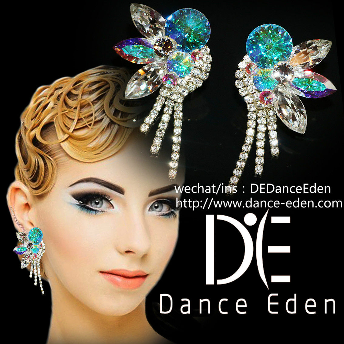 Dance eden ab color accessories: ✨ Stage magic from national standard latin  dancers! 💃