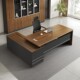 Office Desk Boss Desk Simple Modern Office Computer Desk Single Supervisor Desk Manager Desk Office Desk and Chair Combination