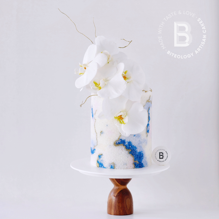 BITEOLOGY (Twilight Snow Flying Flower Designer) E126 Flower Birthday Cake Beijing Shanghai City