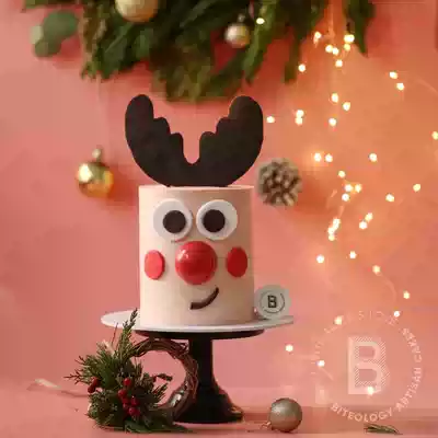 BITEOLOGY(Dear Deer)C086 Raise children's net Celebrity Birthday Cake Beijing Shanghai Same City