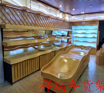  Factory direct sales hundred fruit garden fruit shelves Supermarket fruit shelves fruit store shelves Nakajima cabinet pile head