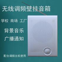 Wireless FM Wall-mounted Sound Box Village Reverberation Factory School Mall Indoor Mosque Wall-mounted