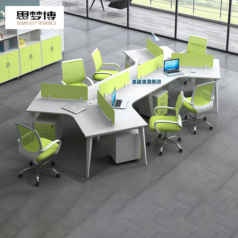 Staff Desk Chair Portfolio Brief About Modern 3 6 8 People's Desk Screen Employees' Office Furniture