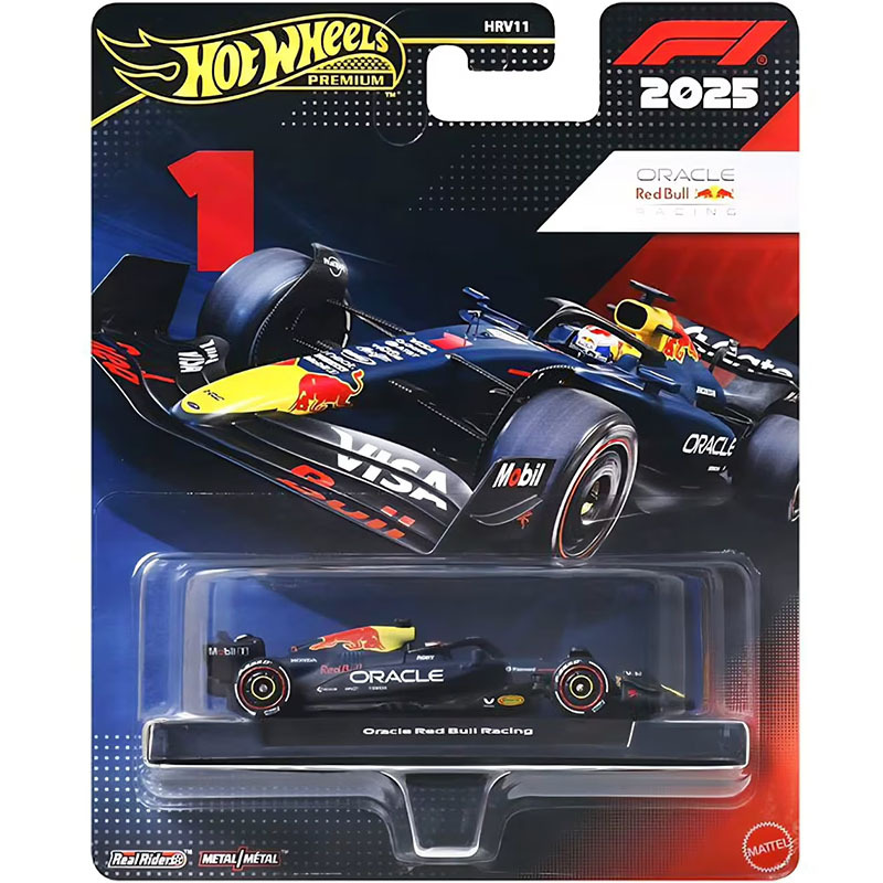 26 New Hotwheels Alloy Car Models Hrv11 Red Bull F1 Racing Car Mercedes-Benz Mclaren Toy Car Models