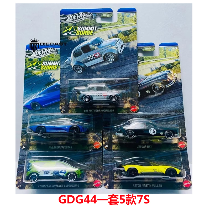 Hot Wheels Fyj44 Monster Muscle Bigfoot Off-Road Silver Label Gdg44 Mclaren Retro Jby68 Fast and Furious Hnr88