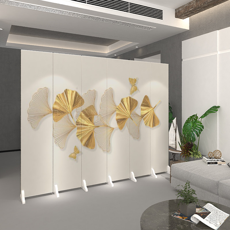Screen Partition Wall Brief Modern Living Room Folding Bedroom Shelter Home Decoration Office Background Wall Moving-Taobao
