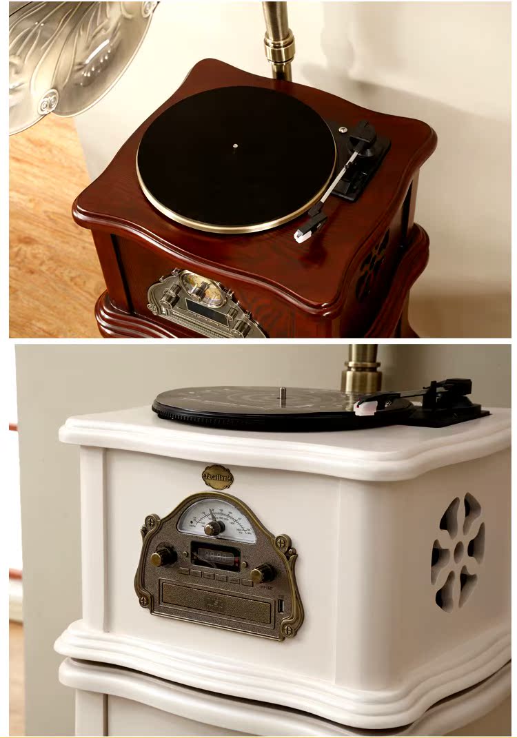 đầu đĩa than klipsch	 Máy hát ghi âm cổ vinyl máy thổi kèn lớn kỷ lục retro máy nghe nhạc đĩa than tiếng anh