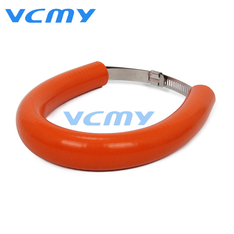 OTOM off-road ống xả xe máy phá vỡ vòng bảo vệ chống vỡ cao su Hail sóng tốc độ Shima ống xả chống rơi bảo vệ - Ống xả xe máy pô on off xe máy