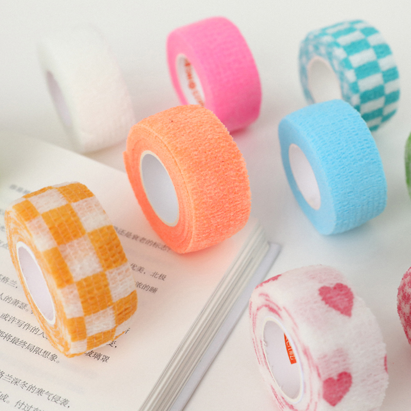 Creative students write finger bandage elastic self-adhesive finger joint protection coat anti-grinding hand cocoon tape
