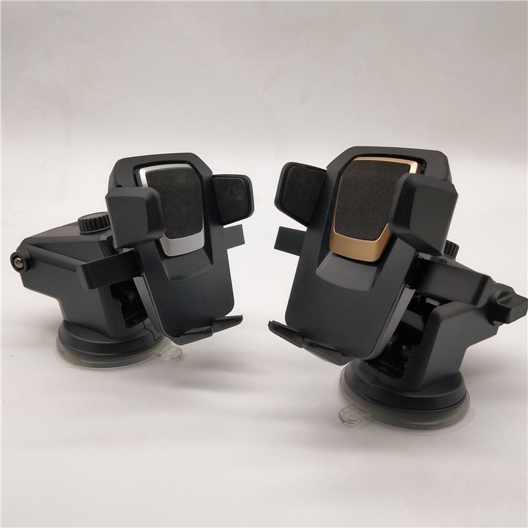 Xe có thể thu vào silicone hút cốc điều hướng khung clip cực dài thế hệ thứ hai máy biến áp khóa tự động khung điện thoại di động - Phụ kiện điện thoại trong ô tô giá treo điện thoại trên ô tô
