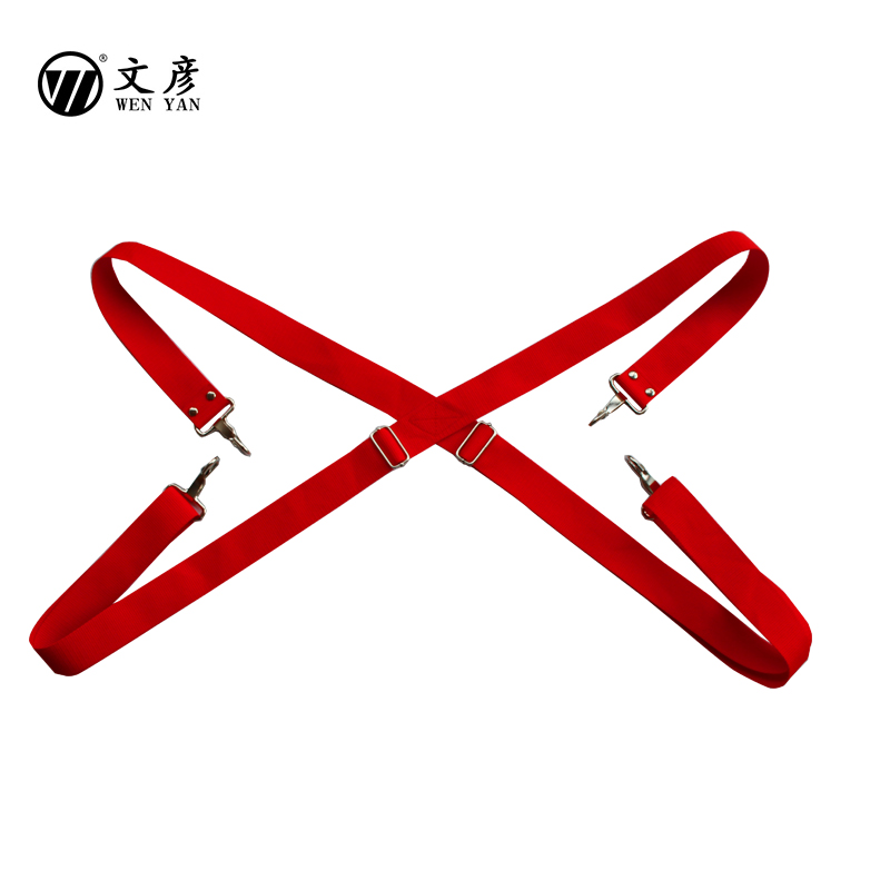 Vinhiko Twin Shoulder Army Drum Holding Baby Bag 3 8CM Widening Drum Belt Plus Coarse Hook Drum Number Team Less First Team Drum Accessories