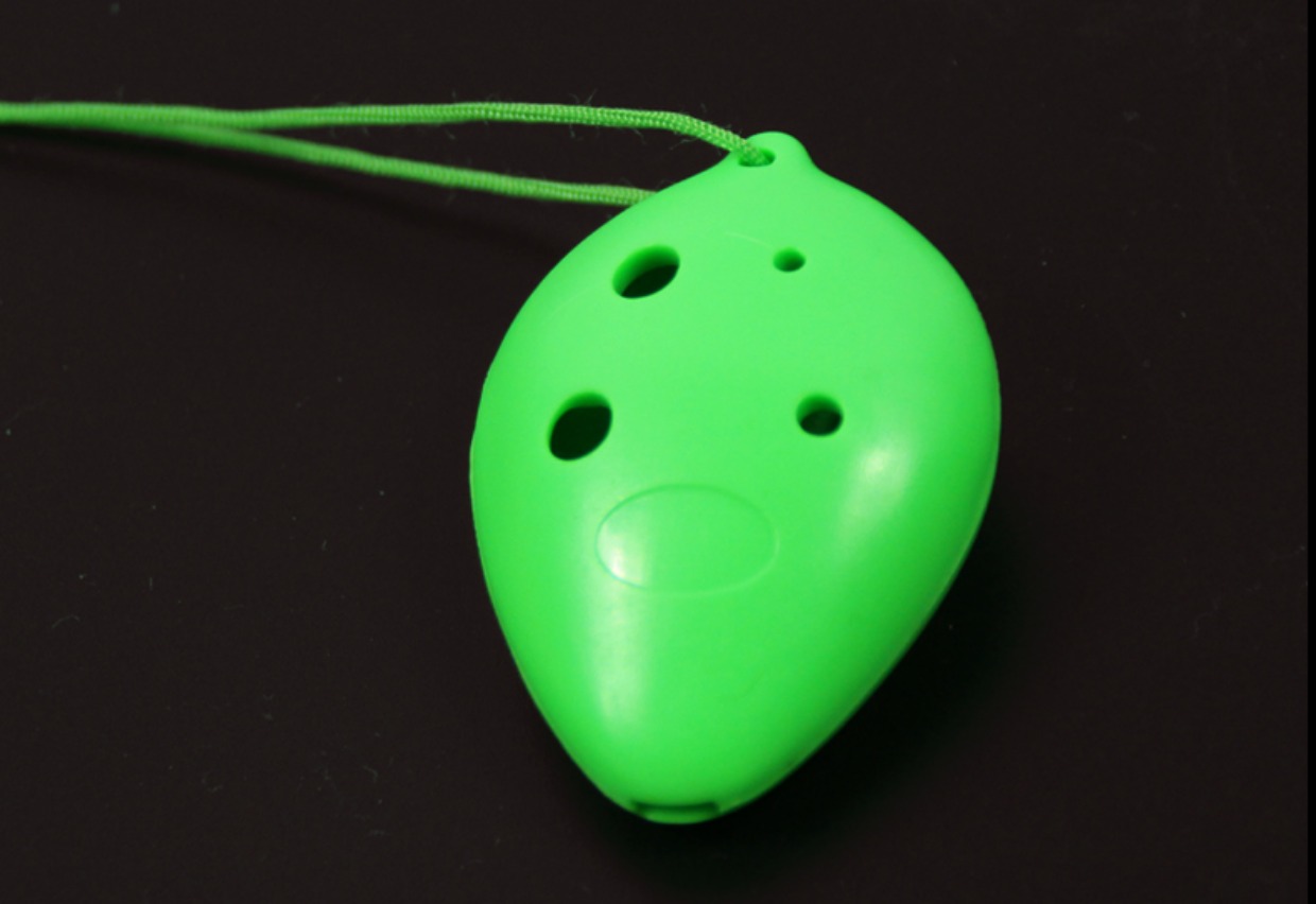 Wen Yan 6 lỗ SC Ocarina mini treble nhựa C nhỏ Ocarina mới bắt đầu bắt đầu sử dụng nhạc cụ nhựa để gửi dây buộc - Nhạc cụ dân tộc sáo điện tử ewi