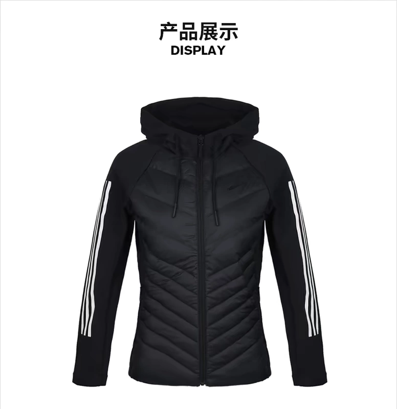 Adidas neo Adi mùa đông giản dị của phụ nữ áo khoác ngắn DM4349 - Thể thao xuống áo khoác