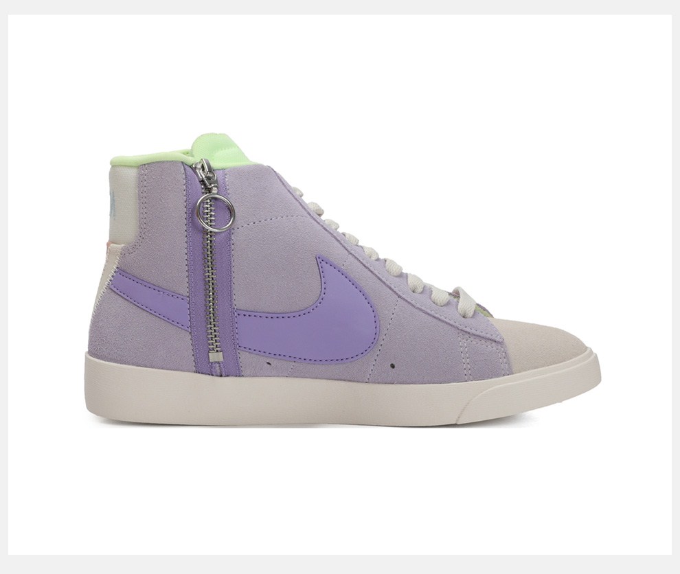 Giày nữ NIKE Nike BLAZER giày cao cổ retro giày cao cổ giày đế mềm nhẹ CQ7786-661 - Dép / giày thường