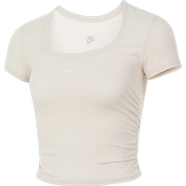 NIKE Womens AS W NSW NK CHLL SS SQR NCK TOT Shirt FZ7991-104