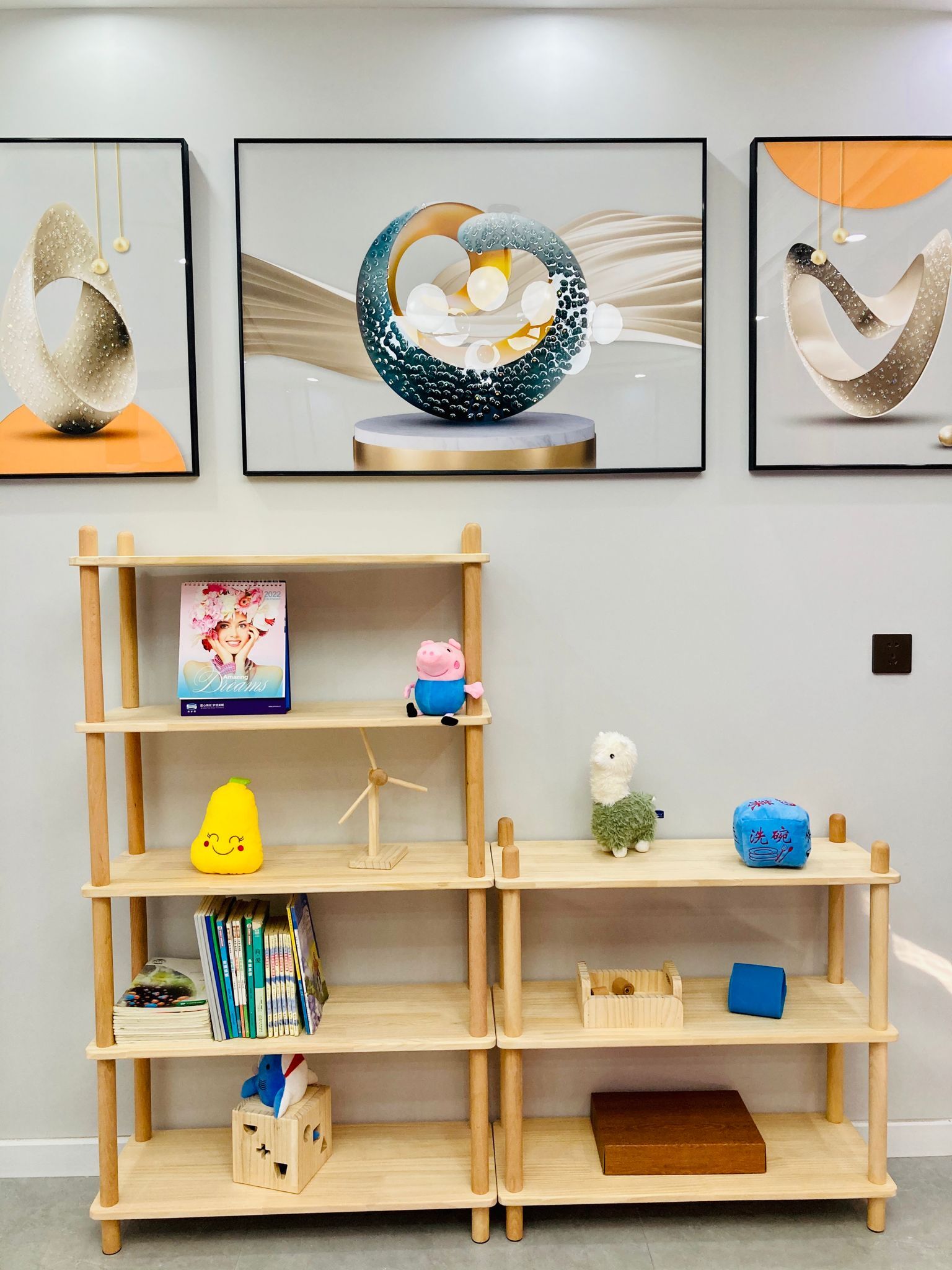 Simple and modern all-solid wood bookshelf log pine storage storage shelf floor-to-ceiling living room home assembly economical