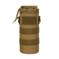 Outdoor Folding Kettle Bag Tactical Kettle Cover Insulated Water Glass Bag Single Shoulder Inclined Satchel Protective Sleeve Portable Water Cup Sleeve