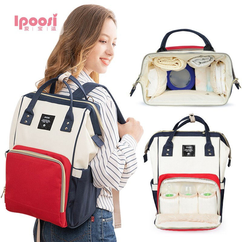 Love Treasure Mimi Pack Multi-function Outgoing Back Milk Bag Large Capacity 2021 Korean version Double shoulder Fashion Light Mother and Child Package