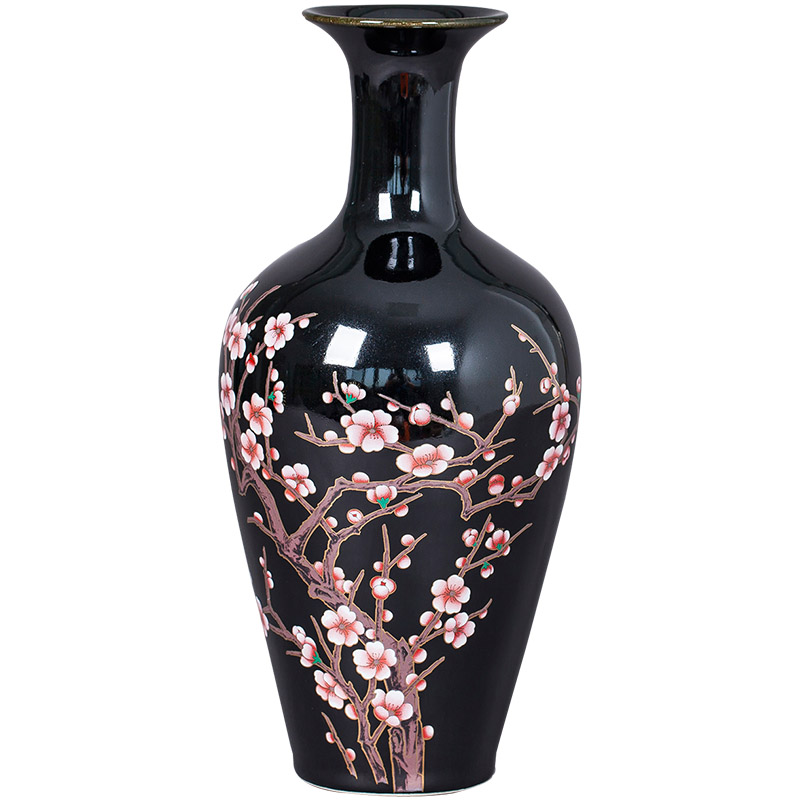 Sharply jingdezhen ceramics glaze floret bottle of Chinese flower arrangement sitting room home rich ancient frame decoration handicraft furnishing articles
