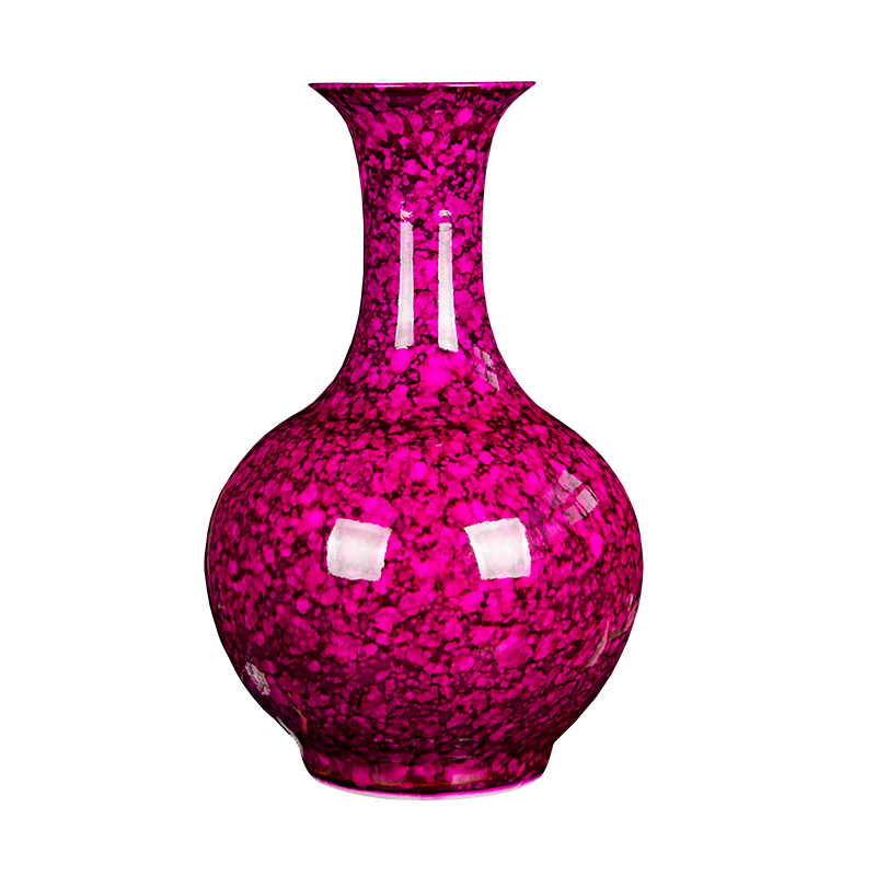 Jingdezhen ceramics, vases, flower arranging is modern Chinese creative fashion home decoration sitting room place red