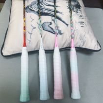 New bubble gum badminton racket gradient hand glue tennis racket shock-absorbing anti-slip sweat-absorbent sticky hand 102C strap latex