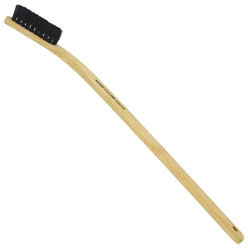 Car engine cleaning brush Car rim wheel shell tire cleaning cleaning brush extended multi-function bamboo handle mane