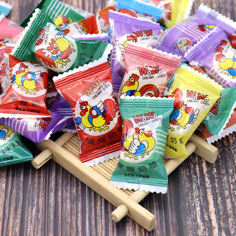 Oh wow kohen original taste cow's milk sugar 500g1 catty of about 90 bulk delight children's holidays casual snacks candy