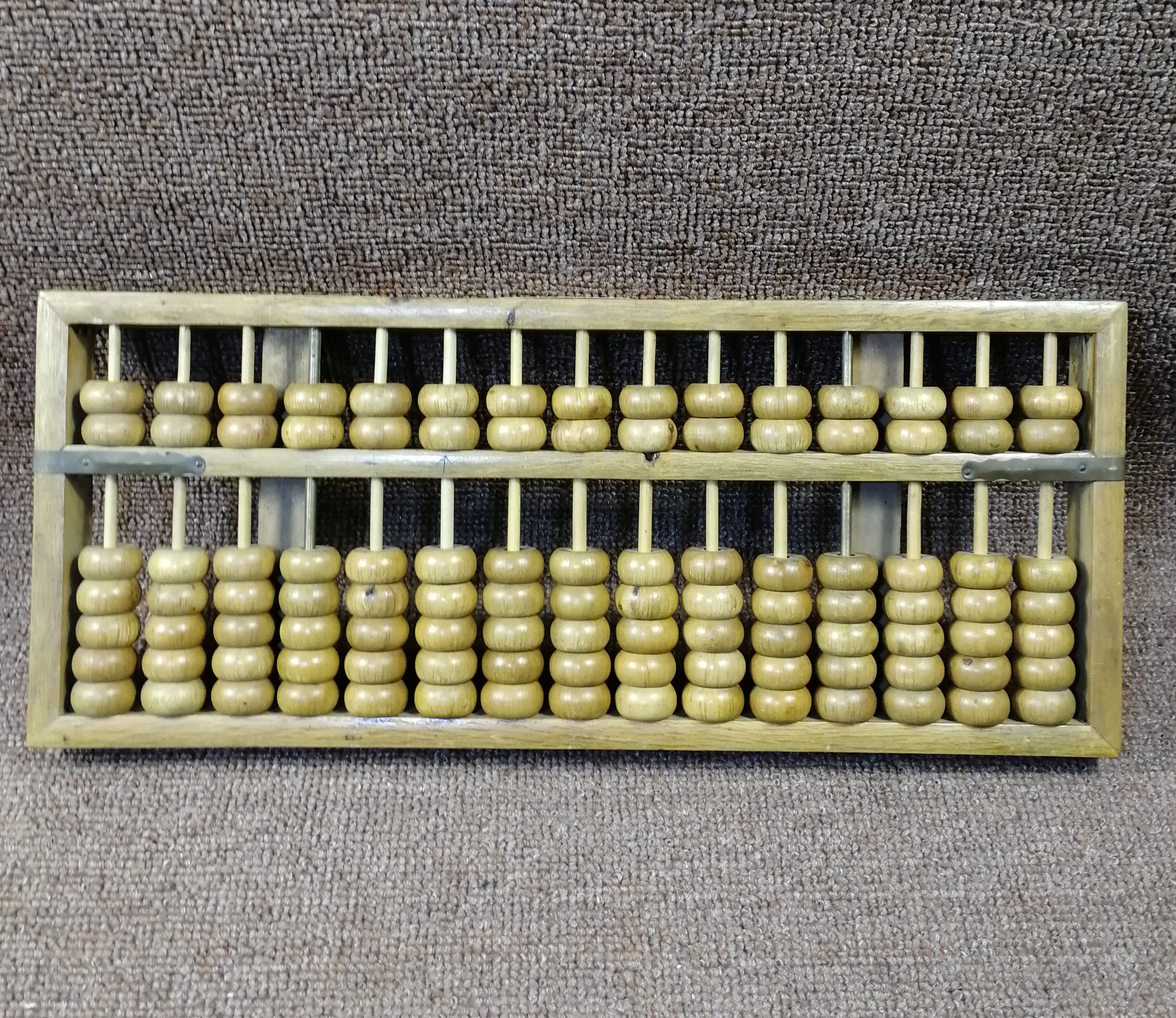 Rare Cultural Revolution before and after 15 Bamboo Old Abacus Bamboo Old Objects